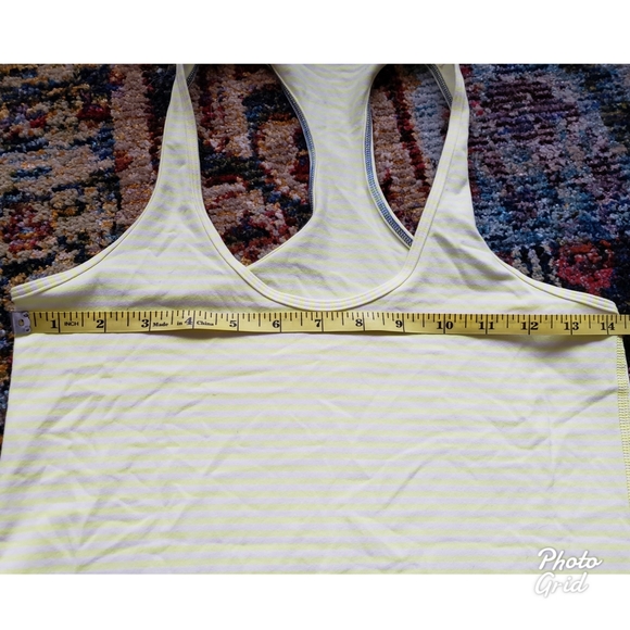 Lululemon neon yellow tank - Picture 5 of 7